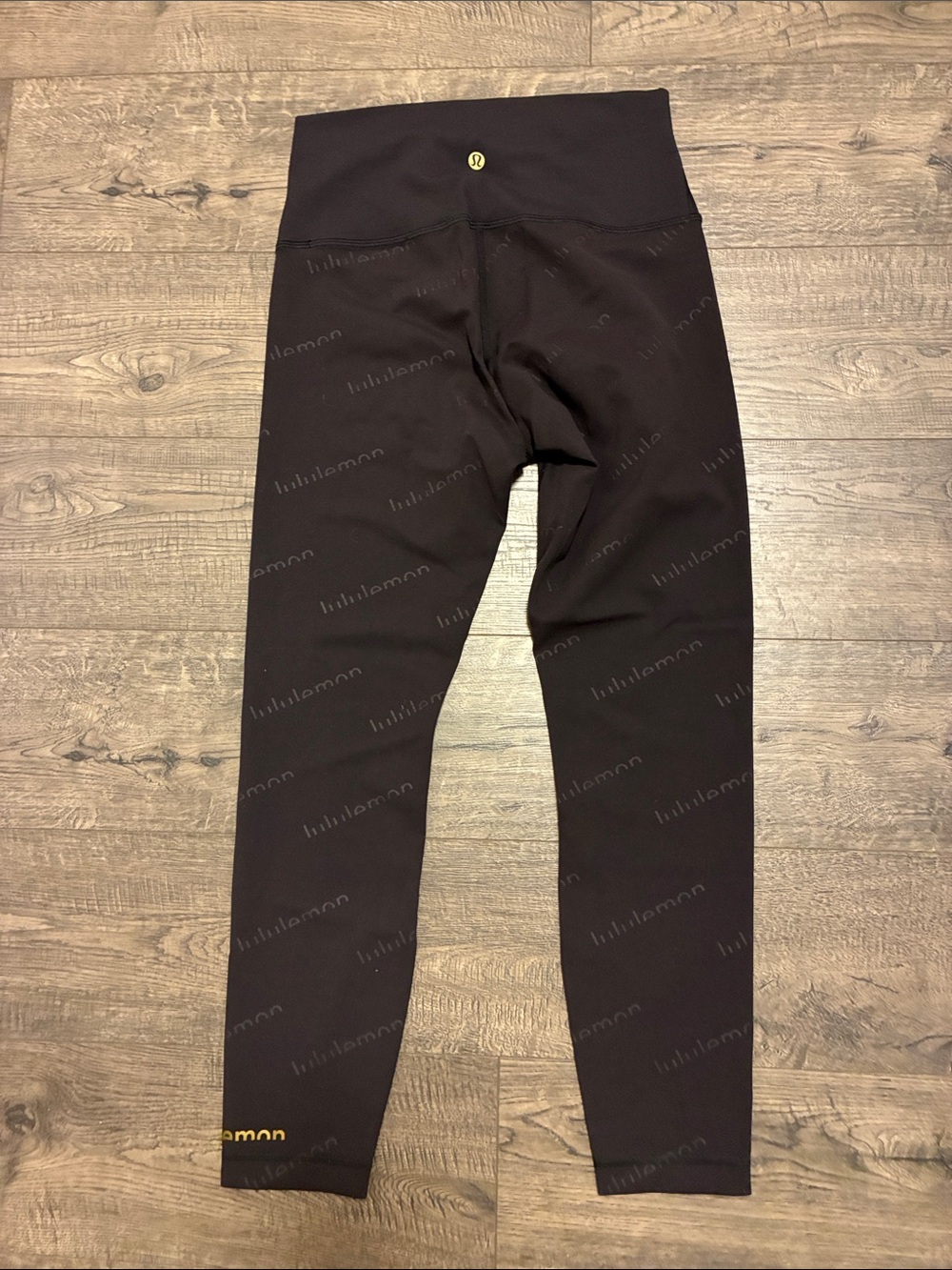 RARE Lululemon Wunder Train HR Tight 25" *Special Edition Embossed Sz: 8 EUC